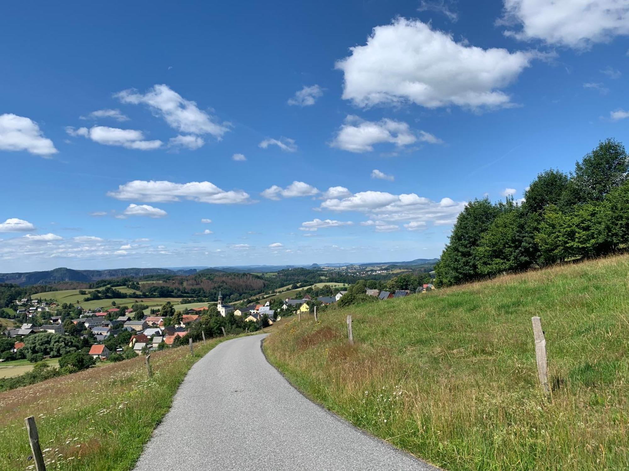 Gasthof Zur Hoffnung Hinterhermsdorf Esterno foto