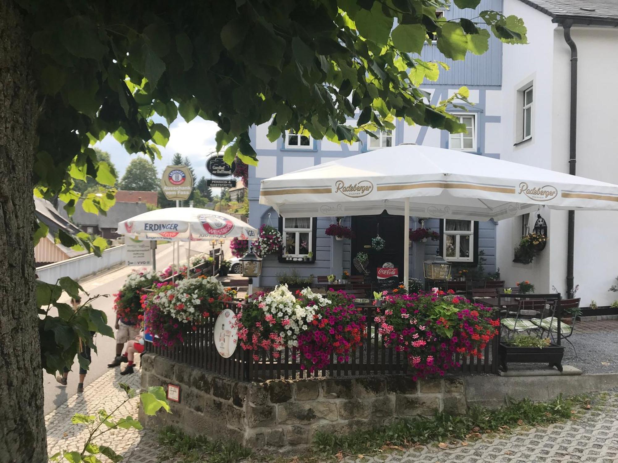 Gasthof Zur Hoffnung Hinterhermsdorf Esterno foto
