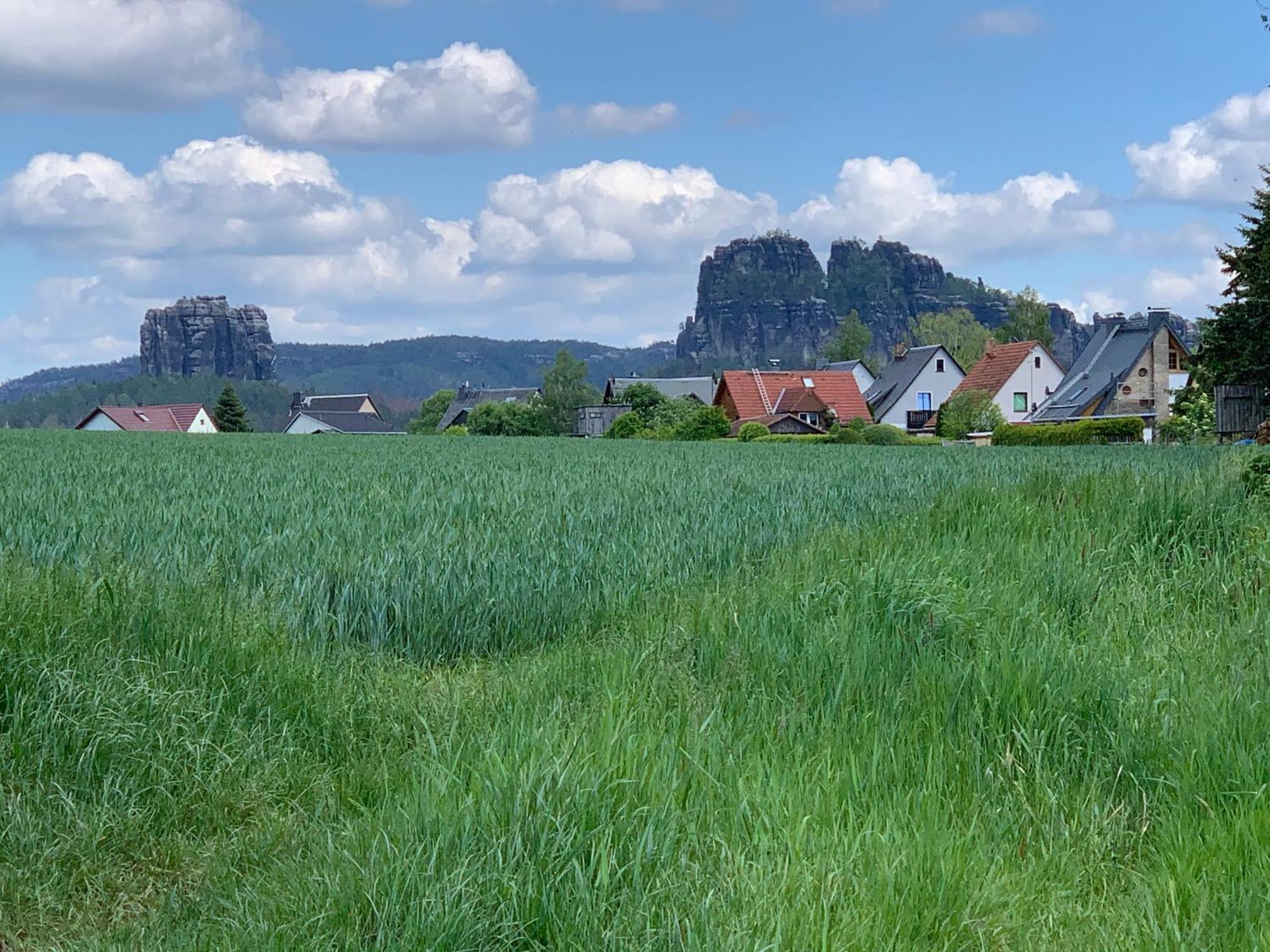 Gasthof Zur Hoffnung Hinterhermsdorf Esterno foto