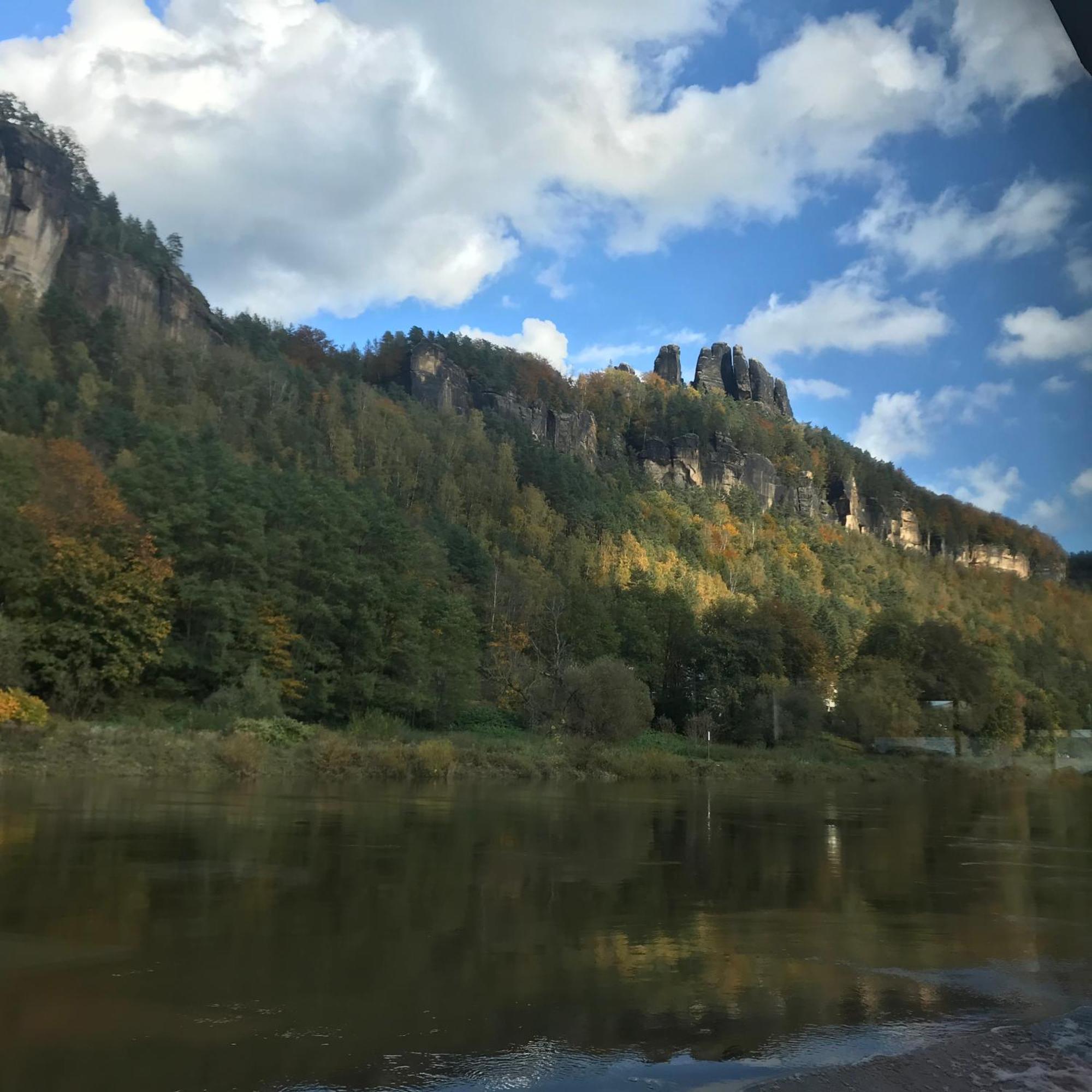 Gasthof Zur Hoffnung Hinterhermsdorf Esterno foto