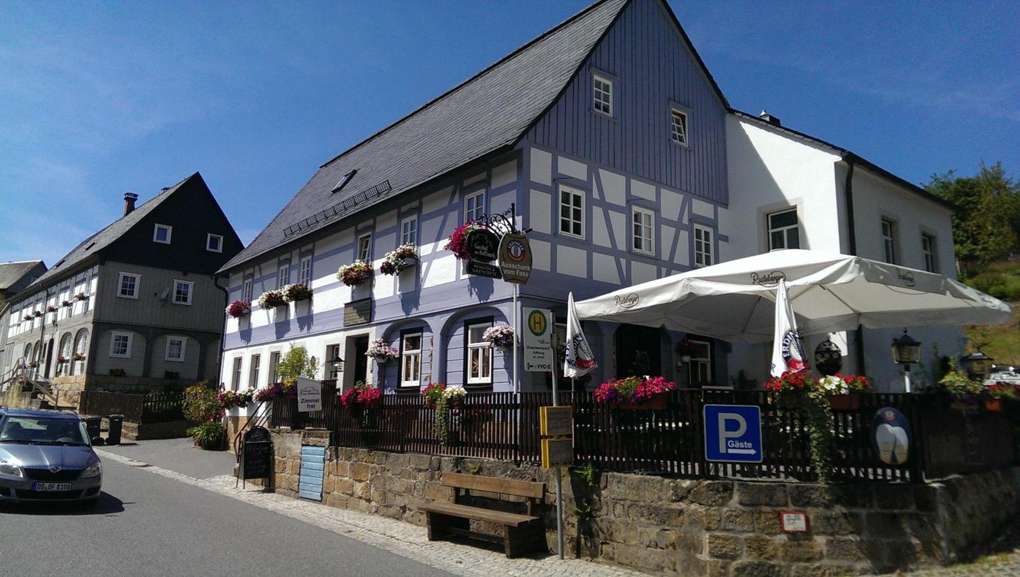 Gasthof Zur Hoffnung Hinterhermsdorf Esterno foto