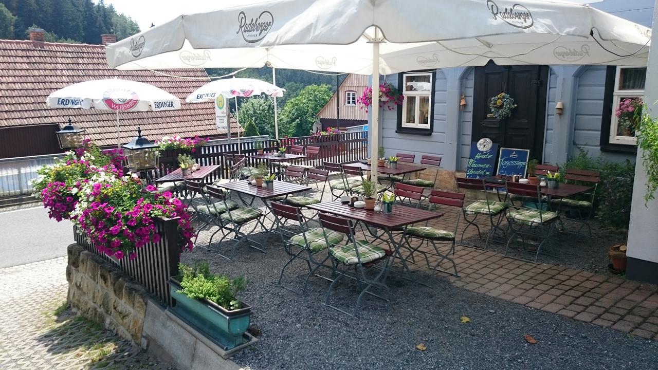 Gasthof Zur Hoffnung Hinterhermsdorf Esterno foto