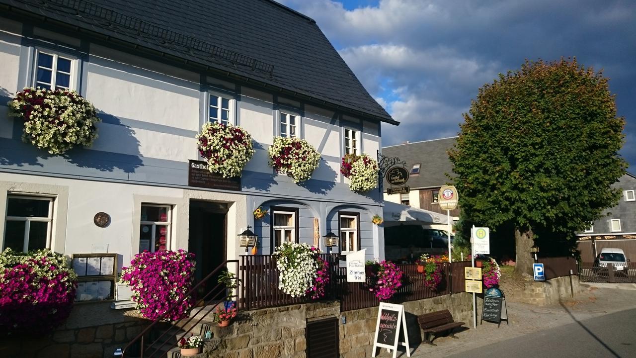 Gasthof Zur Hoffnung Hinterhermsdorf Esterno foto
