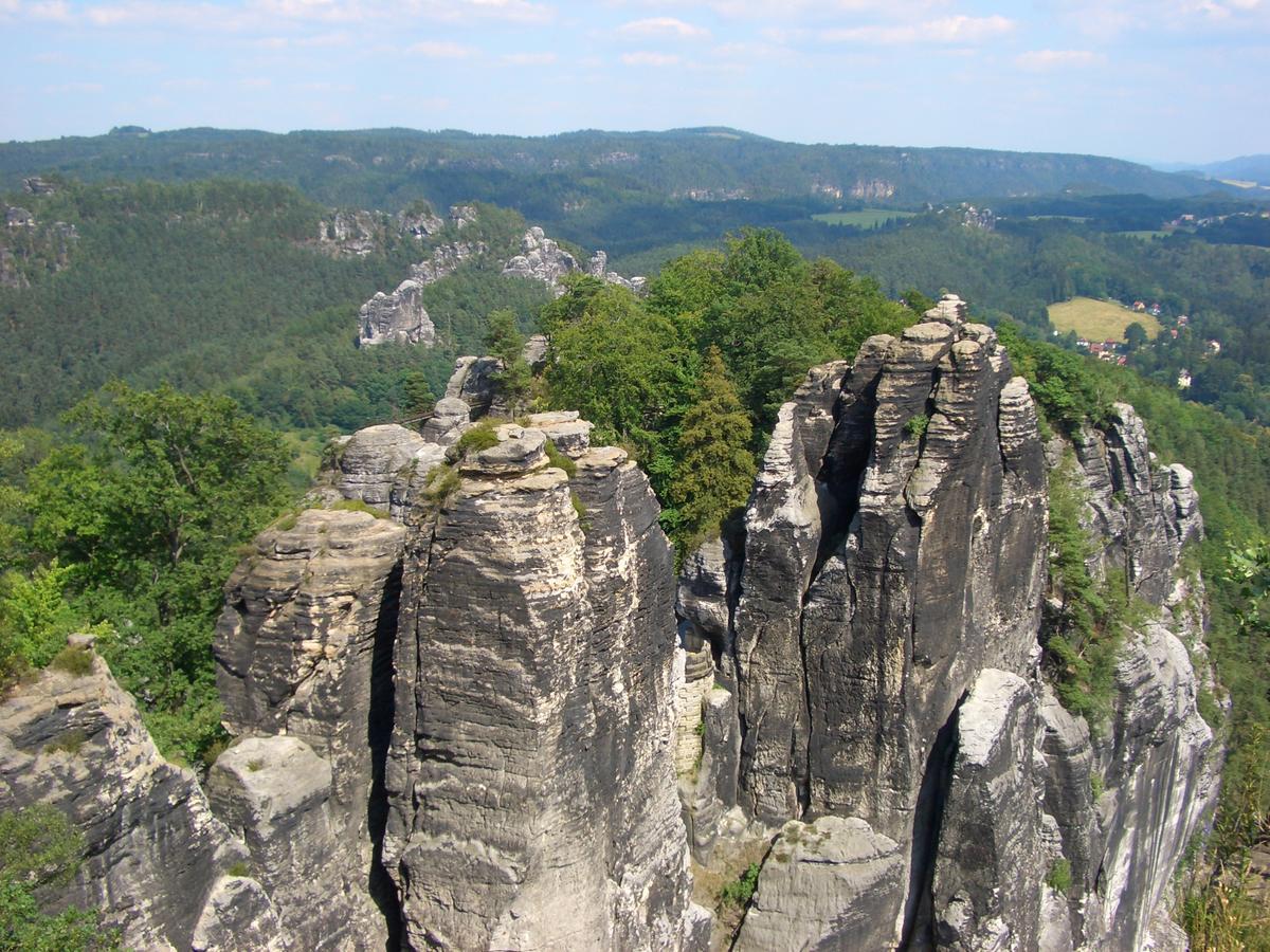 Gasthof Zur Hoffnung Hinterhermsdorf Esterno foto