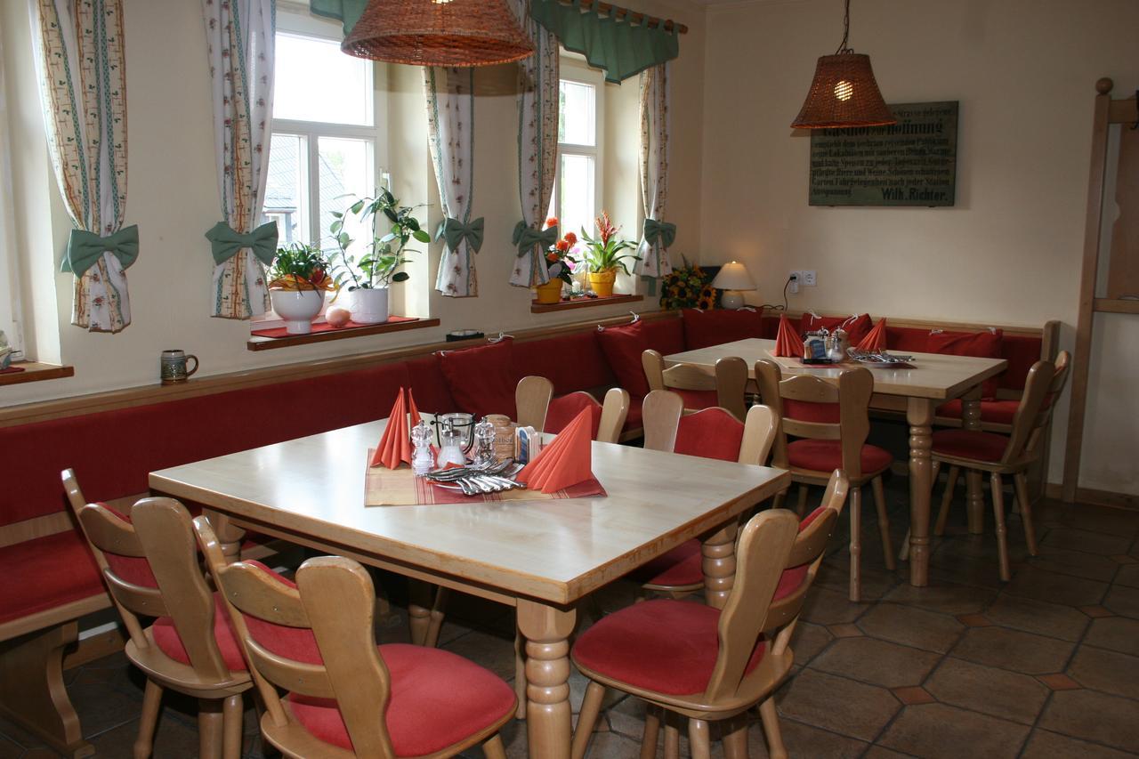 Gasthof Zur Hoffnung Hinterhermsdorf Esterno foto