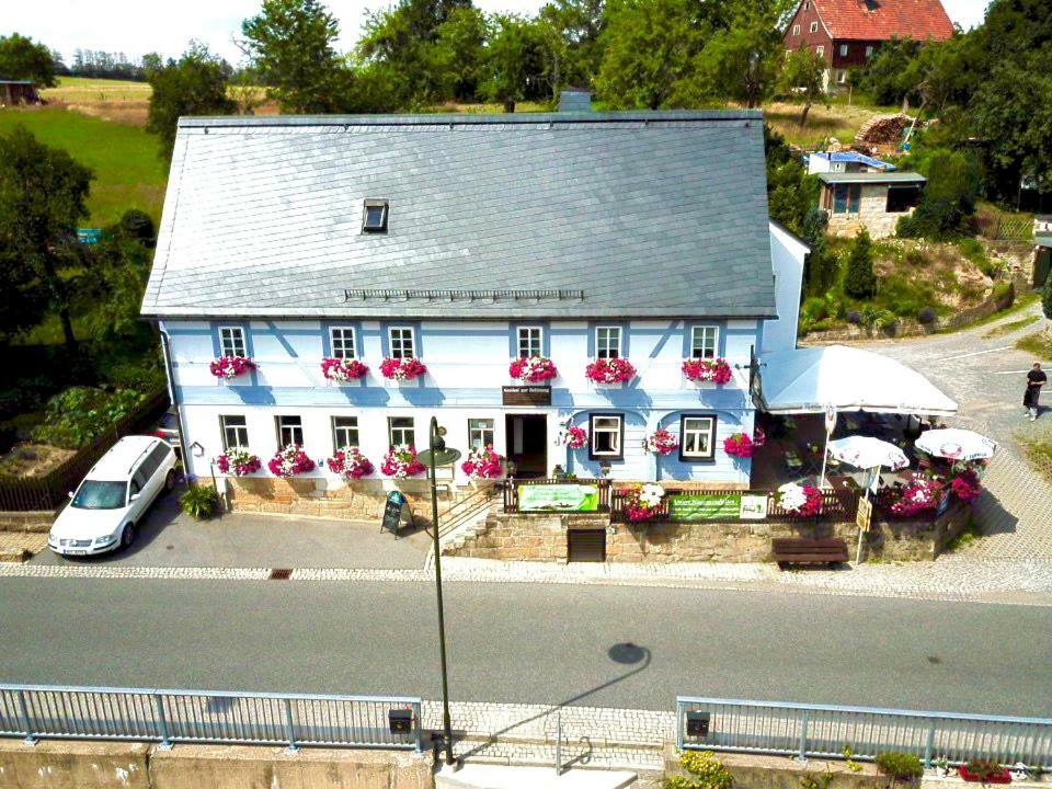Gasthof Zur Hoffnung Hinterhermsdorf Esterno foto