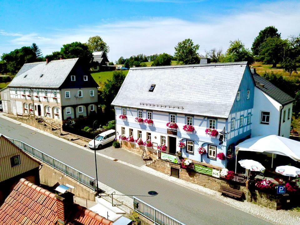Gasthof Zur Hoffnung Hinterhermsdorf Esterno foto