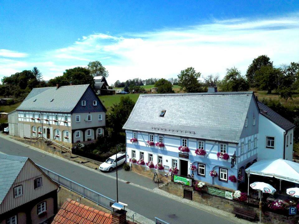 Gasthof Zur Hoffnung Hinterhermsdorf Esterno foto