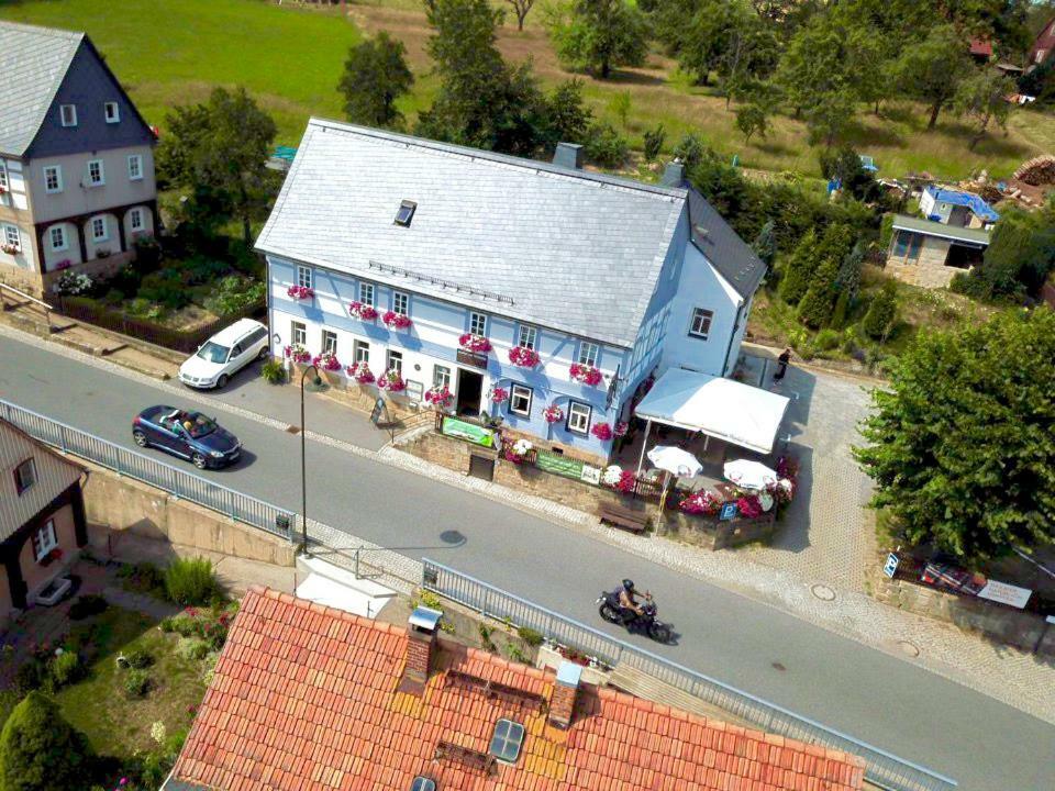 Gasthof Zur Hoffnung Hinterhermsdorf Esterno foto